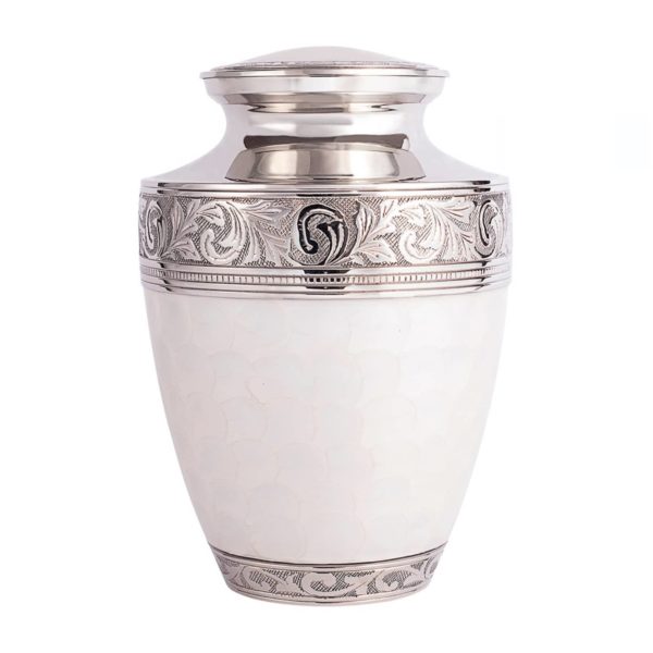 Peace White Urn - Urns for Ashes